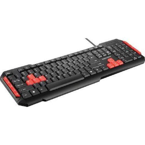 Assistência Técnica, SAC e Garantia do produto Teclado Gamer Red Keys Usb Multimídia Tc160