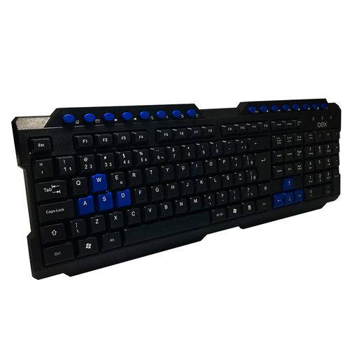 Assistência Técnica, SAC e Garantia do produto Teclado Gamer Usb Pc Multimídia Azul - Action Tc200 Oex