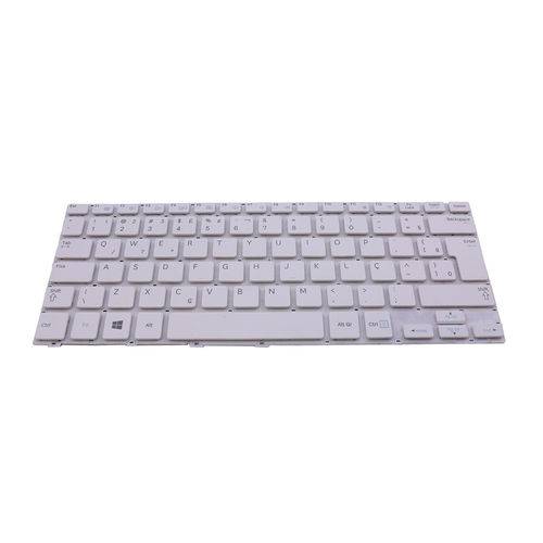 Assistência Técnica, SAC e Garantia do produto Teclado para Notebook Samsung Np530u3c-a07us | Branco Abnt2 - Uk Style