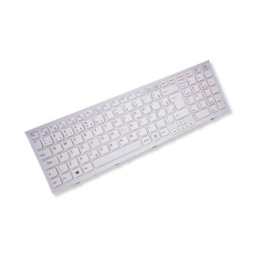 Assistência Técnica, SAC e Garantia do produto Teclado para Notebook Sony Vaio PCG-71911X | Branco ABNT2