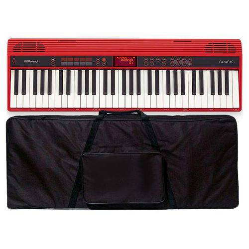 Assistência Técnica, SAC e Garantia do produto Teclado Roland Sintetizador Go Keys 61 Bluetooth + Capa Luxo