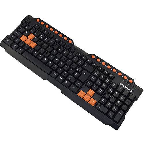 Assistência Técnica, SAC e Garantia do produto Teclado Standard Gamer Basic USB AbntIi - MyMax