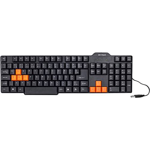 Assistência Técnica, SAC e Garantia do produto Teclado USB Preto Standard Gamer - Mymax