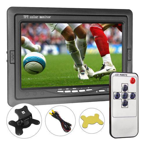 Assistência Técnica, SAC e Garantia do produto Tela Monitor LCD 7 Polegadas Colorida com Controle para Carro CFTV