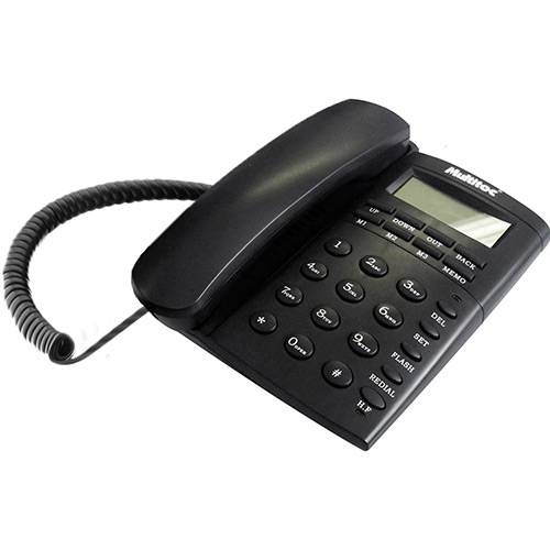 Assistência Técnica, SAC e Garantia do produto Telefone C/ Fio Office C/ Ident. de Chamadas - Multitoc