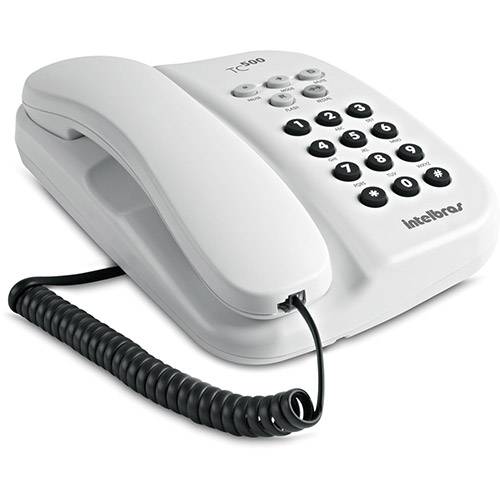 Assistência Técnica, SAC e Garantia do produto Telefone com Fio C/ Chave TC 500 Branco - Intelbras