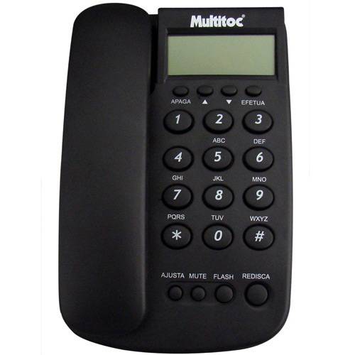 Assistência Técnica, SAC e Garantia do produto Telefone Company ID Preto - Multitoc