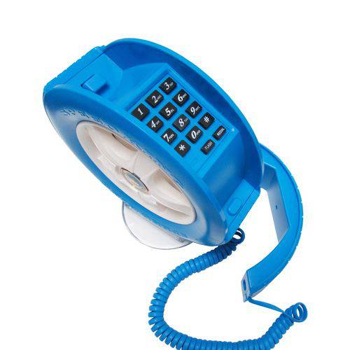 Assistência Técnica, SAC e Garantia do produto Telefone de Mesa Estilo Roda Azul C/ Luz - AR5063