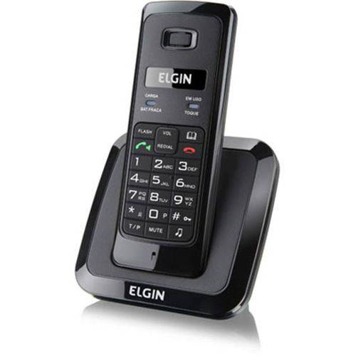 Assistência Técnica, SAC e Garantia do produto Telefone Sem Fio Dect 6.0 Elgin Tsf 3500 - TSF3500 Preto