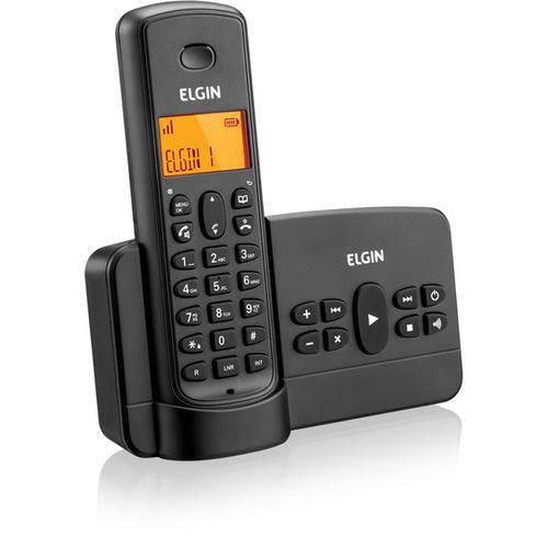 Assistência Técnica, SAC e Garantia do produto Telefone Sem Fio Elgin Secretária Eletrônica TSF800SE Preto