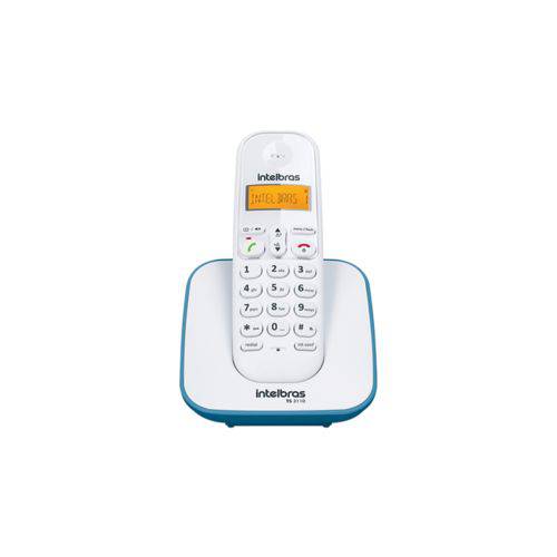 Assistência Técnica, SAC e Garantia do produto Telefone Sem Fio Intelbras TS3110 ID Branco e Azul
