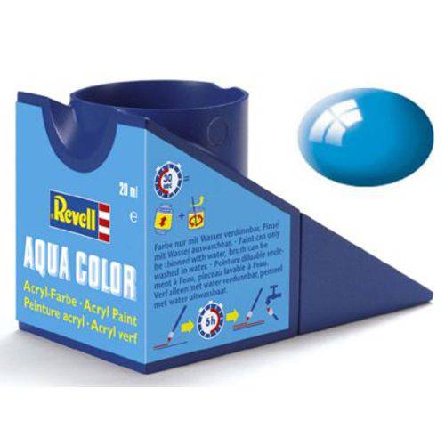 Assistência Técnica, SAC e Garantia do produto Tinta Acrílica Revell Aqua Color Azul Claro Brilhante - Revell 36150