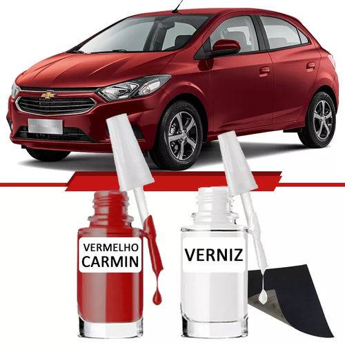 Assistência Técnica, SAC e Garantia do produto Tinta Tira Risco Automotivo Chevrolet Onix Vermelho Carmin