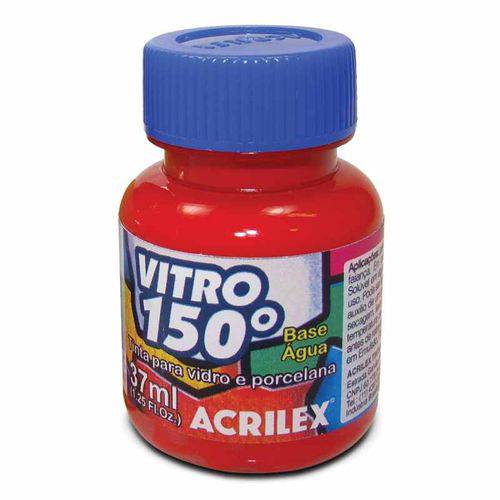 Assistência Técnica, SAC e Garantia do produto Tinta Vitro 150º Acrilex 37ml Vermelho Escarlate 508