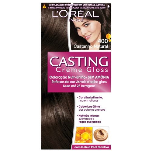 Assistência Técnica, SAC e Garantia do produto Tintura L'Oréal Casting Gloss 400 Castanho Natural