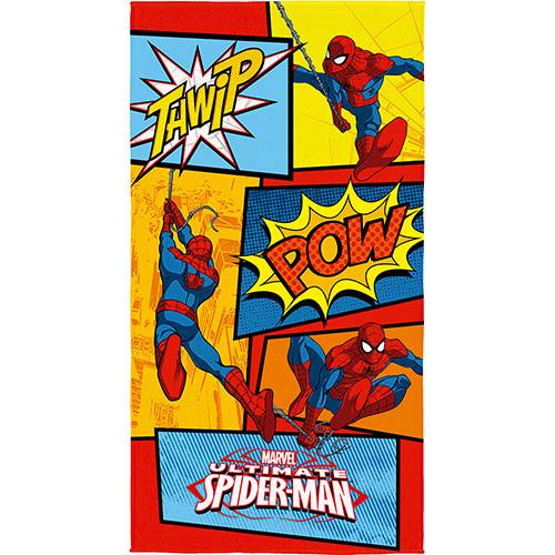 Assistência Técnica, SAC e Garantia do produto Toalha Aveludada Transfer Spider-man Ultimate 75 Cm X 1,40 M com 1 Peça