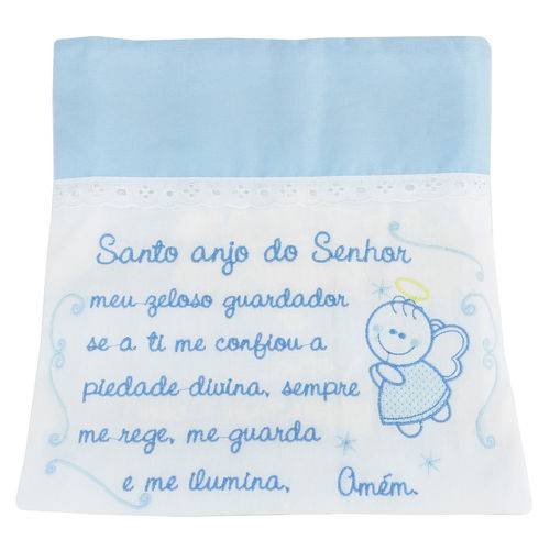 Assistência Técnica, SAC e Garantia do produto Toalha Fralda Bordada Azul Bebê Anjo Minasrey