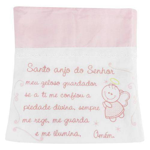 Assistência Técnica, SAC e Garantia do produto Toalha Fralda Bordada Rosa Bebê Anjo Minasrey