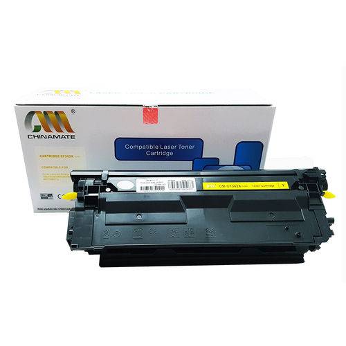 Assistência Técnica, SAC e Garantia do produto Toner Compatível HP CF362x Amarelo M553 M552 M577 Chinamate