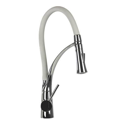 Assistência Técnica, SAC e Garantia do produto Torneira Monocomando Gourmet para Cozinha (Leme Branco)