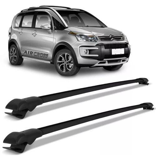 Assistência Técnica, SAC e Garantia do produto Travessa de Rack Citroen Aircross Larga Preta CT-5004 - Projecar