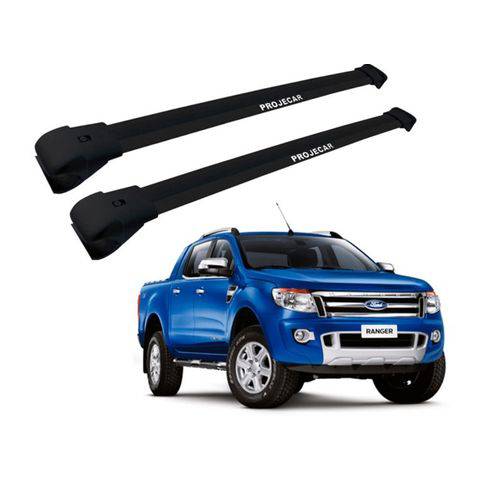 Assistência Técnica, SAC e Garantia do produto Travessa de Rack Ford Ranger 2013 em Diante Larga Preta FO-520 - Projecar