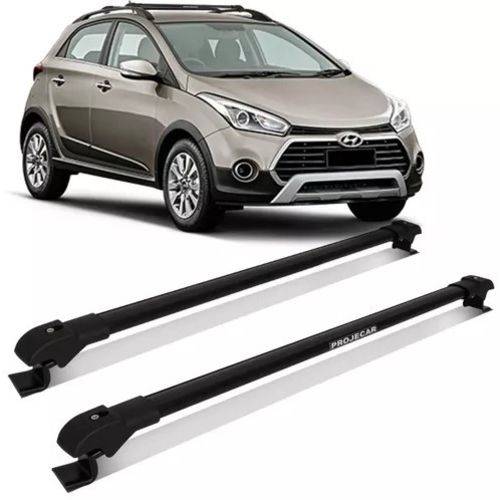 Assistência Técnica, SAC e Garantia do produto Travessa de Rack Hyundai HB-20 X Preta Slim TS-1021 - Projecar