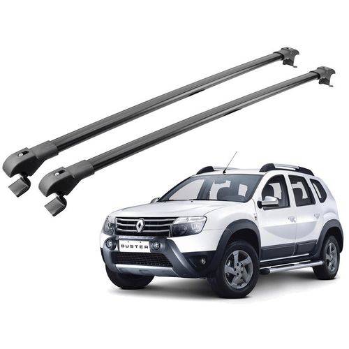 Assistência Técnica, SAC e Garantia do produto Travessa de Rack Renault Duster Preta Slim TS-4012 - Projecar