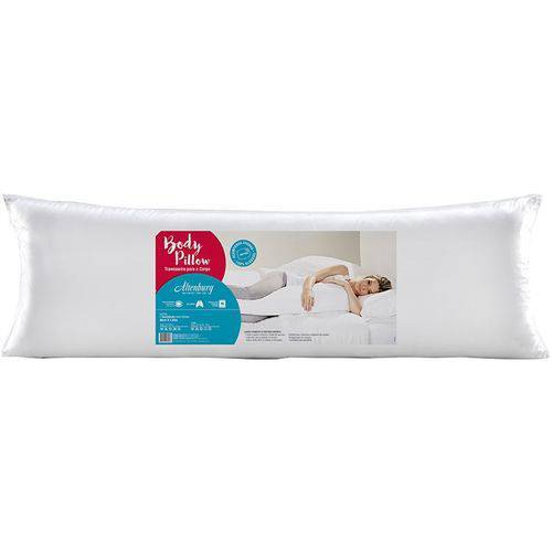 Assistência Técnica, SAC e Garantia do produto Travesseiro Body Pillow 180 Fios - Altenburg - Branco