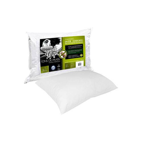 Assistência Técnica, SAC e Garantia do produto Travesseiro Fibrasca Íons de Prata Fibra Branco