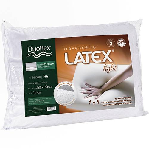 Assistência Técnica, SAC e Garantia do produto Travesseiro Latex Light - Duoflex