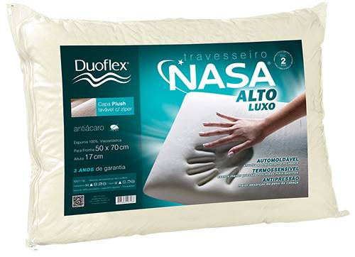 Assistência Técnica, SAC e Garantia do produto Travesseiro Nasa Alto Luxo - Duoflex