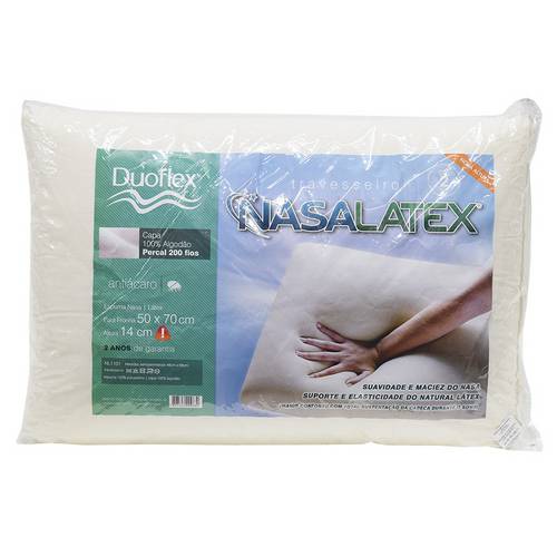 Assistência Técnica, SAC e Garantia do produto Travesseiro Nasalatex 14cm - Duoflex