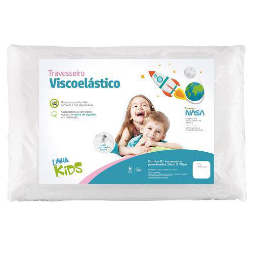 Assistência Técnica, SAC e Garantia do produto Travesseiro Visco Kids para Fronhas 50x70 Cm