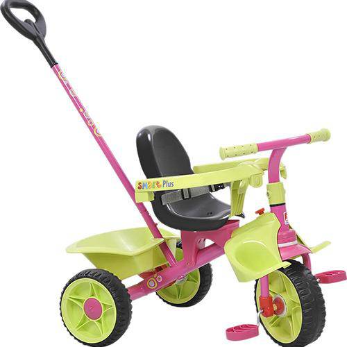 Assistência Técnica, SAC e Garantia do produto Triciclo Smart Plus Rosa - Brinquedos Bandeirante