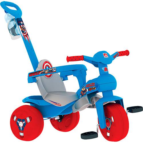 Assistência Técnica, SAC e Garantia do produto Triciclo Veloban Passeio Capitão América - Brinquedos Bandeirante