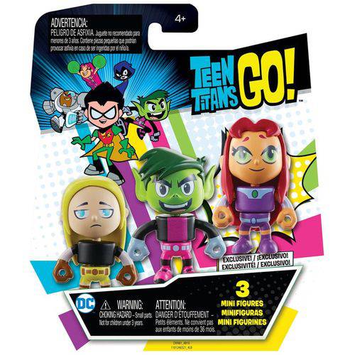 Assistência Técnica, SAC e Garantia do produto Troca Faces - Dc Comics - Teen Titans GO! TMS - Mattel DXN86