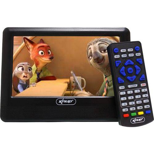 Assistência Técnica, SAC e Garantia do produto Tv Digital Portátil Lcd Monitor Hd 7 Polegadas Usb Knup