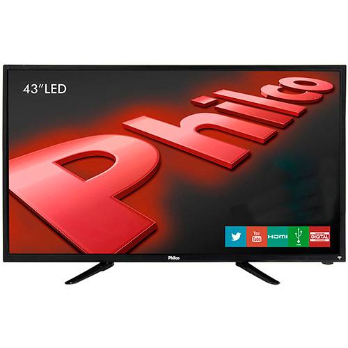 Assistência Técnica, SAC e Garantia do produto TV LED 43" Philco PH43N91DSGW Full HD com Conversor Digital e Função Smart 2 HDMI 1 USB 60Hz