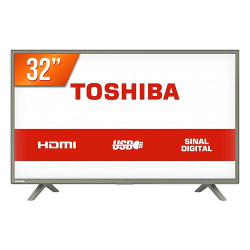 Assistência Técnica, SAC e Garantia do produto TV LED 32'' HD Toshiba 32L1800 3 HDMI USB Conversor Digital Integrado