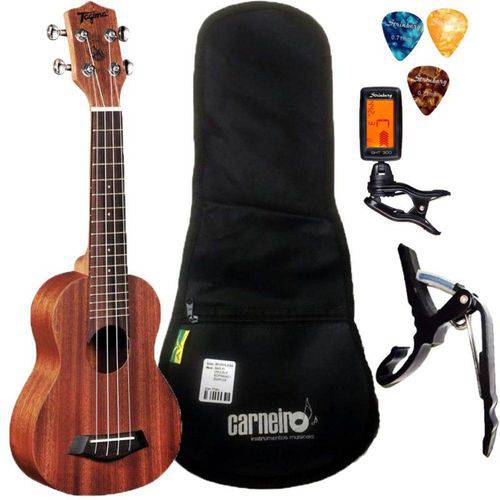 Assistência Técnica, SAC e Garantia do produto Ukulele Tagima 21k Fosco + Capa Afinador Palhetas Capotraste