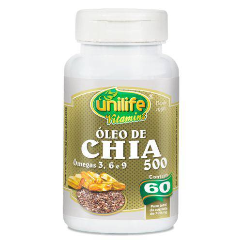 Assistência Técnica, SAC e Garantia do produto Unilife Oleo de Chia 60 Caps