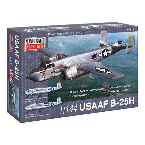 Assistência Técnica, SAC e Garantia do produto USAF B-25H - 1/144 - Minicraft 14713