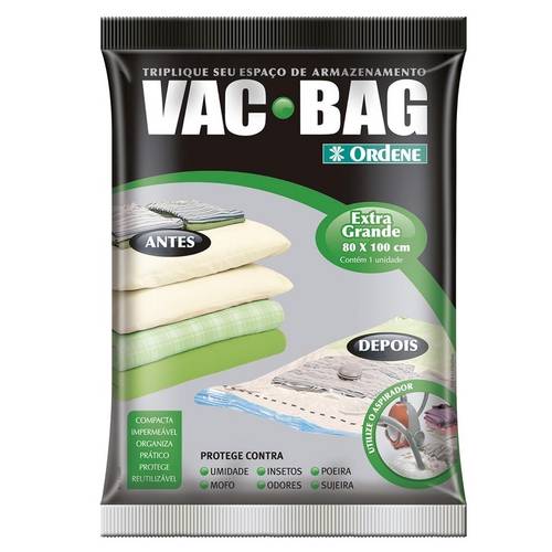 Assistência Técnica, SAC e Garantia do produto Vac Bag Extra Grande 80x100cm