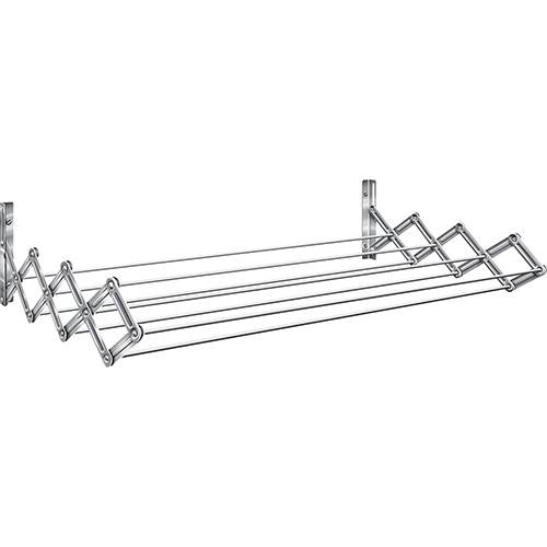 Assistência Técnica, SAC e Garantia do produto Varal Sanfonado 80cm Aço Prata