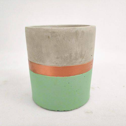 Assistência Técnica, SAC e Garantia do produto Vasinho Verde Cobre Cimento 9x8cm Vaso P