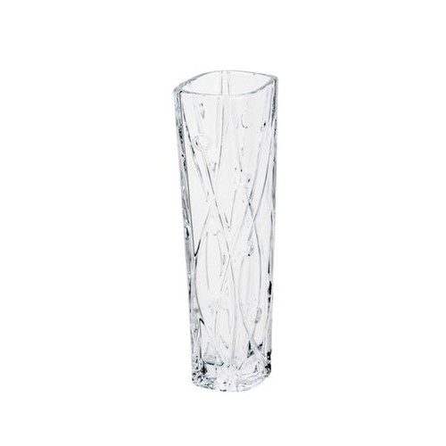 Assistência Técnica, SAC e Garantia do produto Vaso de Vidro Sodo-Cálcico com Titanio Slim Labyrinth 25,5cm