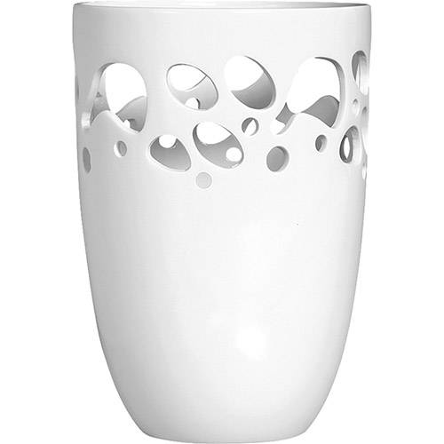 Assistência Técnica, SAC e Garantia do produto Vaso Decorativo 1 Organic 2657 Ana Maria Branco - (29x21x21cm)