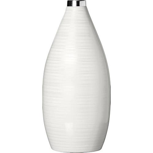 Assistência Técnica, SAC e Garantia do produto Vaso Decorativo Real Luna 1211 Ana Maria Branco - (42x19x19cm)
