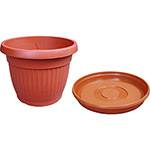 Assistência Técnica, SAC e Garantia do produto Vaso Denise Terracota 20cm West + Prato Terracota 20cm West